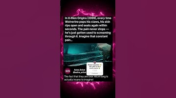 Wolverine Hides THIS Pain Every Time His Claws Pop 😳💔 #Wolverine #XMen #Shorts