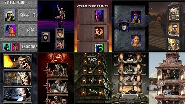 Mortal Kombat Tower Evolution Raiden Mk 1-12 (1992-2023)