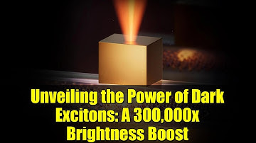 Unveiling the Power of Dark Excitons: A 300,000x Brightness Boost