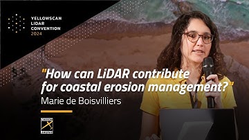 Multyear coastal erosion monitoring using LiDAR technology - YellowScan Vx-20