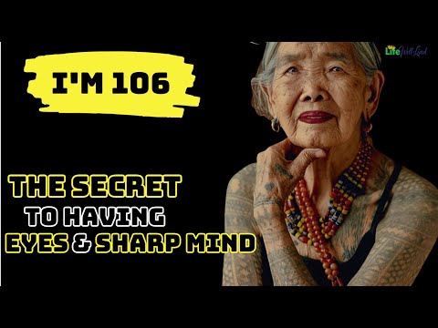 Tattoo artist at the age of 106 : The secret to keeping bright eyes and a sharp mind