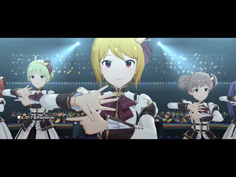 【ミリシタ】ANGEL STARS(セカンドヘアスタイル)「夢にかけるRainbow」【ユニットMV(13人)】[1440p]