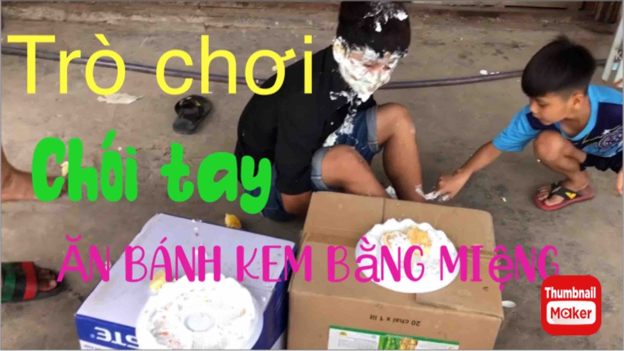 QXTV-Tro choi thach thuc an banh kem cực bự