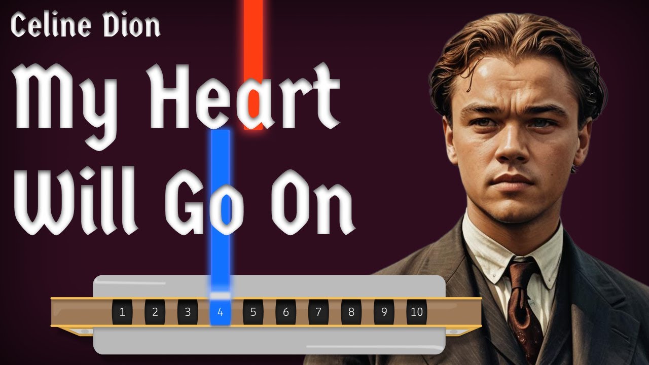 Harmonica Tutorial - My Heart Will Go On - Titanic - Celine Dion