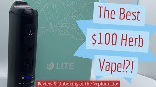 The Best $100 Herb Vape!! Vapium Lite Unboxing & Review