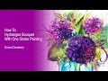 FolkArt One Stroke With Donna - Hydrangea Bouquet | Donna Dewberry 2021