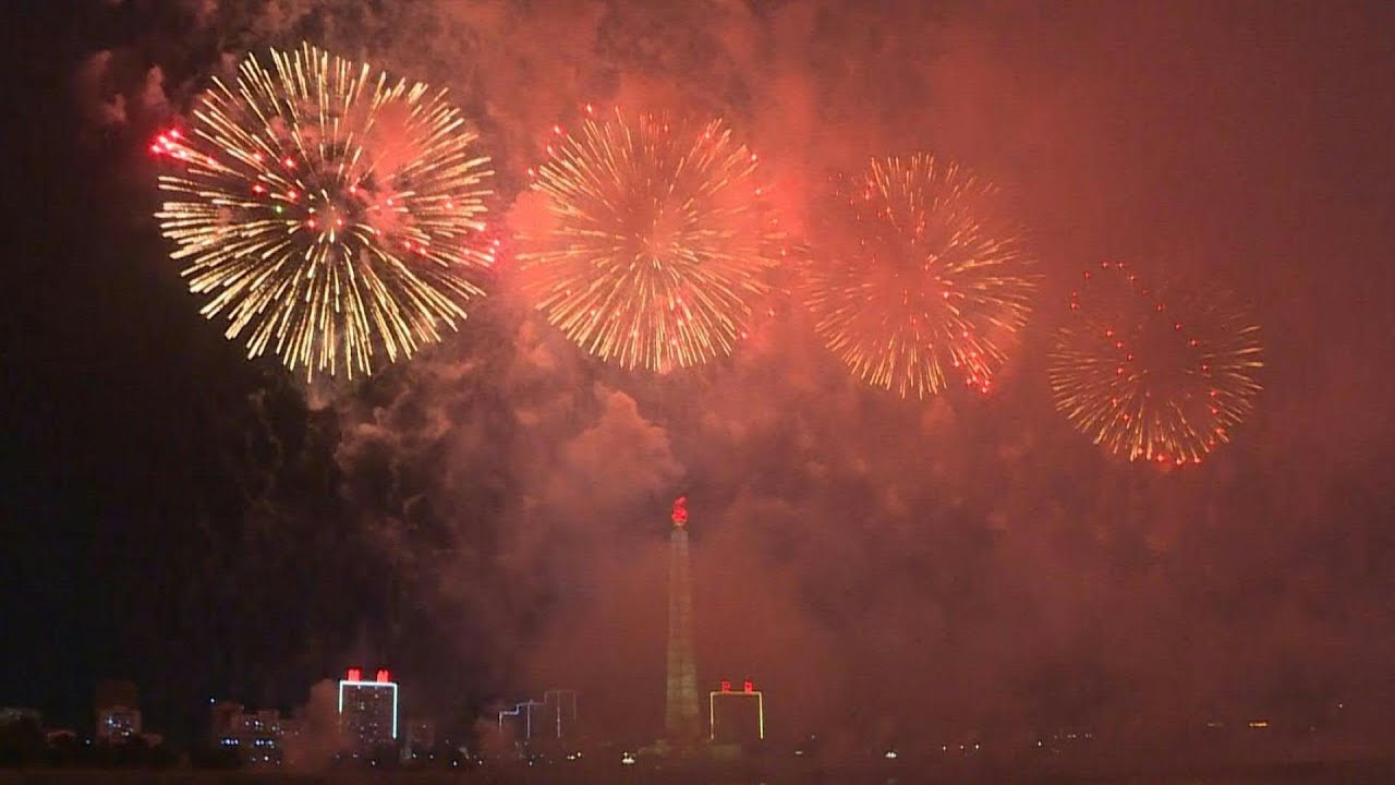 Fireworks over Pyongyang on Korean War armistice anniversary | AFP