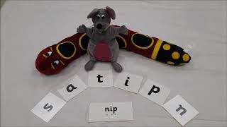 Jolly Phonics: Blending of /S/A/T/I/P/N/ -ThePuppetRhymesEP27 Jolly Phonics: Blending of /S/A/T/I/P/N/ -ThePuppetRhymesEP27
