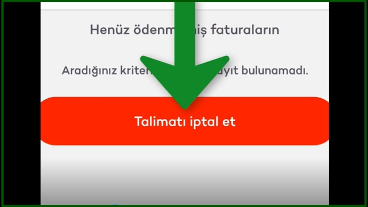 Akbank Otomatik Odeme Talimati Iptali Nasil Yapilir Youtube