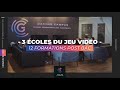 Gaming campus  3 coles jeux vido business  tech  art  paris lyon  bordeaux