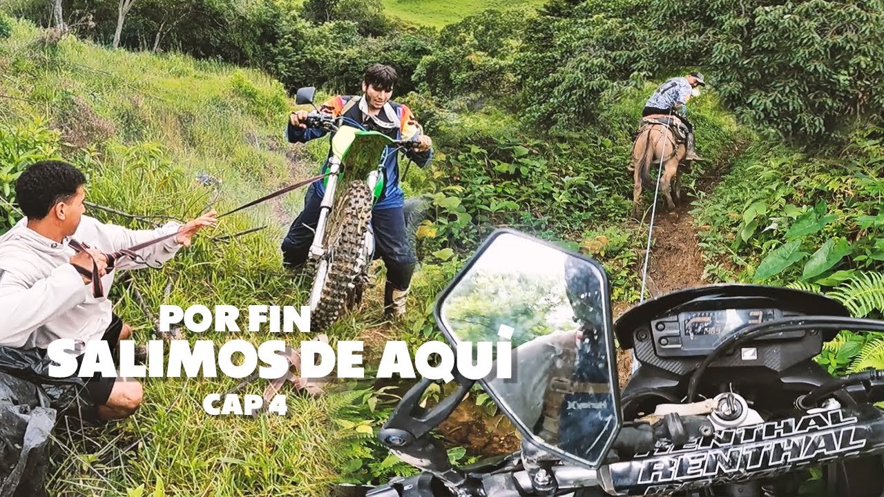 DEJE 8 DÍAS MI MOTO EN MEDIO DE LA NADA  | Cap #4 Sacamos todas las motos de la montaña.