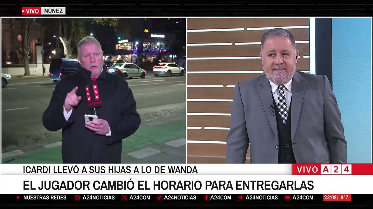 🔴 MAURO ICARDI LLEVÓ A SUS HIJAS A LO DE WANDA NARA
