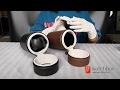high grade crocodile pattern leather round auto rotate mechanical watch winder storage shake box