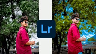 Soft green and blue tone Lightroom photo editing | lr photo editing | photo editing Lightroom Trick screenshot 4