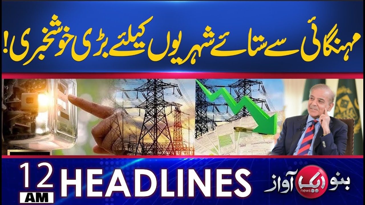 Good News for Electricity Consumers | 12 AM Headlines | 10 DEC 2025 | Aik News