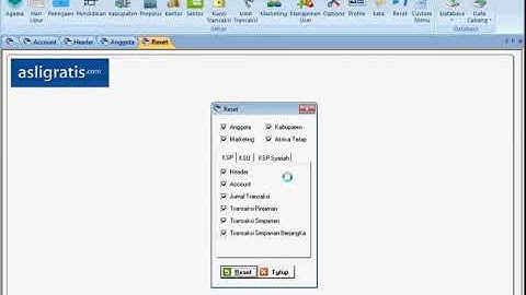 22. Backup & Restore Database Pada Software Koperasi 3in1