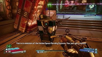 Borderlands: The Pre-Sequel - Fragtrap meets CU5TM-TP (Concordia Custom