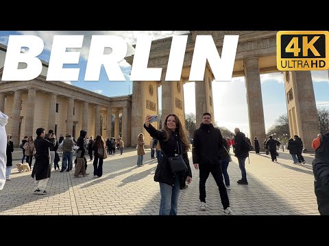 Berlin, Deutschland 2026 – Sonntag Nachmittag Spaziergang | 4K – HDR