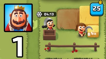 Idle King Tycoon Clicker‏ - Gameplay Part 1 (Android,IOS)