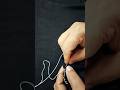 Overlock stitch without machine | Overlock stitch by hand sewing techniques | Stitches | Handsewing