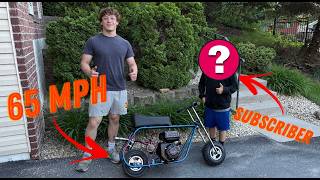 We Built our Subscriber an INSANE GTS Mini Bike