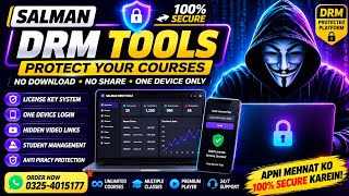 Protect Your Online Courses with Salman DRM Tools | Best DRM Course Protection Platform 2026