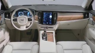 ボルボ最新のステーションワゴン、V90がデビュー【インテリア篇】