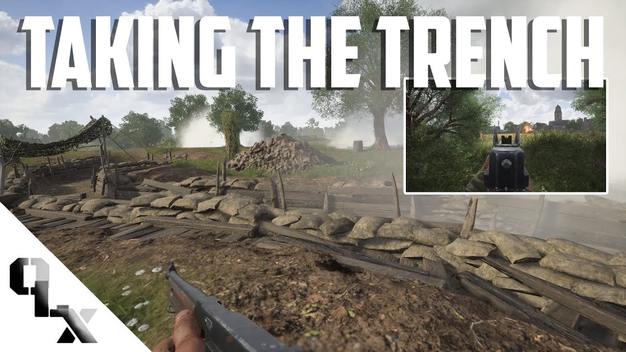 Hell Let Loose -  [Infantry Gameplay] Realistic WW2 Shooter. Overpowering the Germans on St Marie.