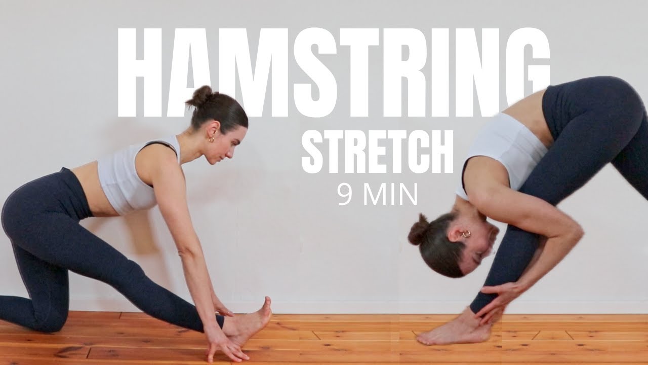 HAMSTRING STRETCHES I 9 MIN Flexibility Routine for Tight Hamstrings I ...