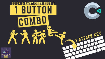 Construct 3 1 Button Attack Combo - Tutorial