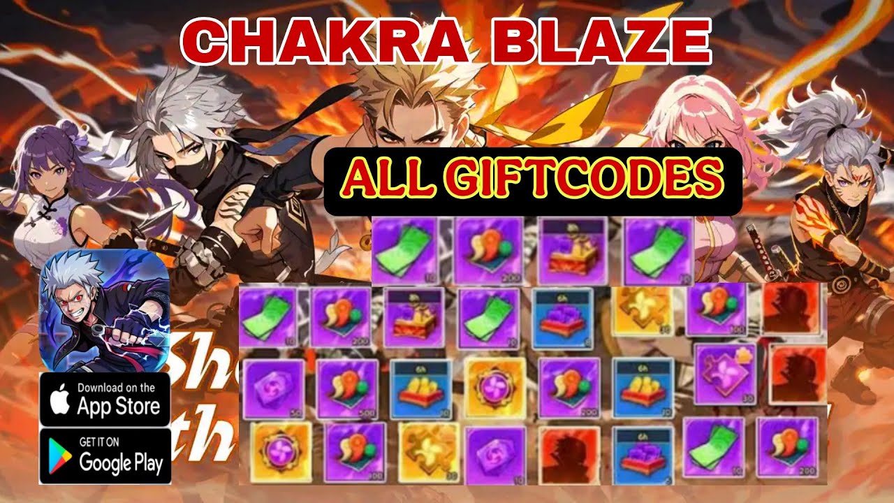 Chakra Blaze | All 9 Giftcodes + How to Redeem | Chakra Blaze & 9 Codes ...