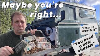 My CHEAP Land Rover Series 3 has returned from the dead.
