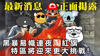 20200702F 【最新消息！】正面揭露！黑暴易幟連夜淘紅旗，特區將迎來更大挑戰！  | 芒向快報