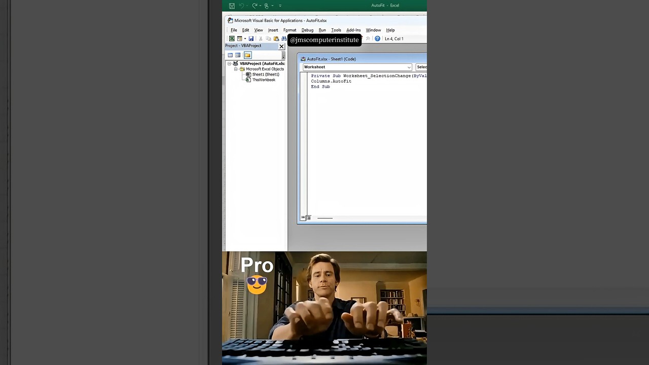 Excel Autofit Trick 😱 