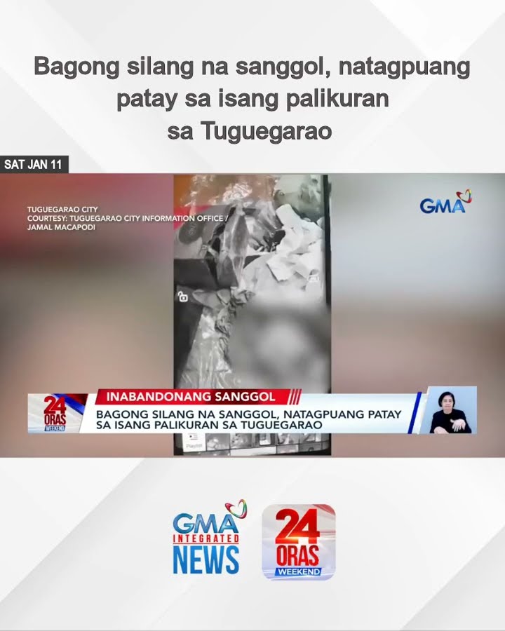 Bagong silang na sanggol, natagpuang patay sa isang palikuran sa Tuguegarao  | 24 Oras Weekend