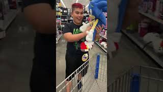 I found a big sonic plush #shorts #sonic plushys