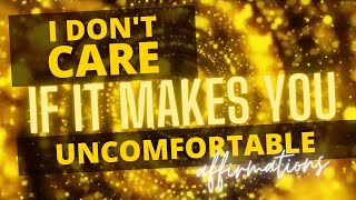 I Will Not Dim My Light Even if It Makes Others Uncomfortable Affirmations | Self Esteem Subliminal