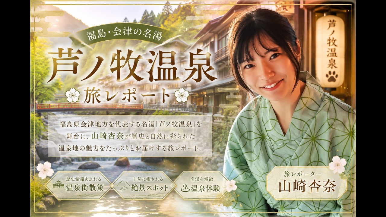 芦ノ牧温泉レポート（出演：山崎杏奈）