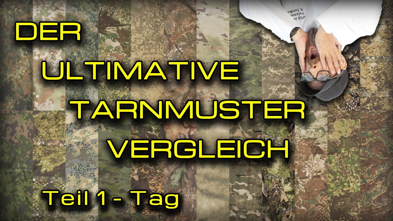 Der ultimative Tarnmustervergleich - NATO (KSK, Bundeswehr, US Army, USMC...) | Phantomleaf