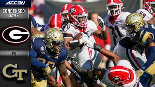 Georgia vs. Georgia Tech Condensed Game | 2021 ACC Football