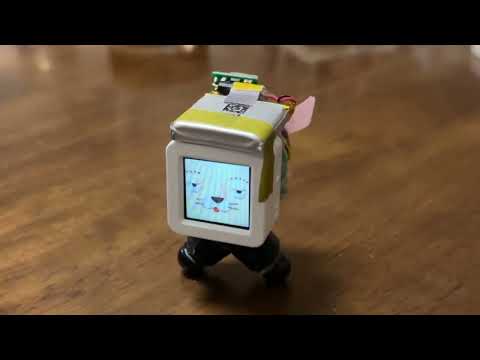 ATOMS3と小型ステッピングモーター使った倒立振子