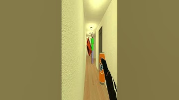 Baldi And Banana Nextbot Chasing me in Liminal Hotel Gmod
