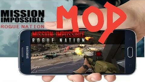 🔥😱Mission Impossible rogue nation🕵mega mod with infininite ammo🔫 in android🔥😱