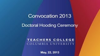 Doctoral Convocation: Full Ceremony