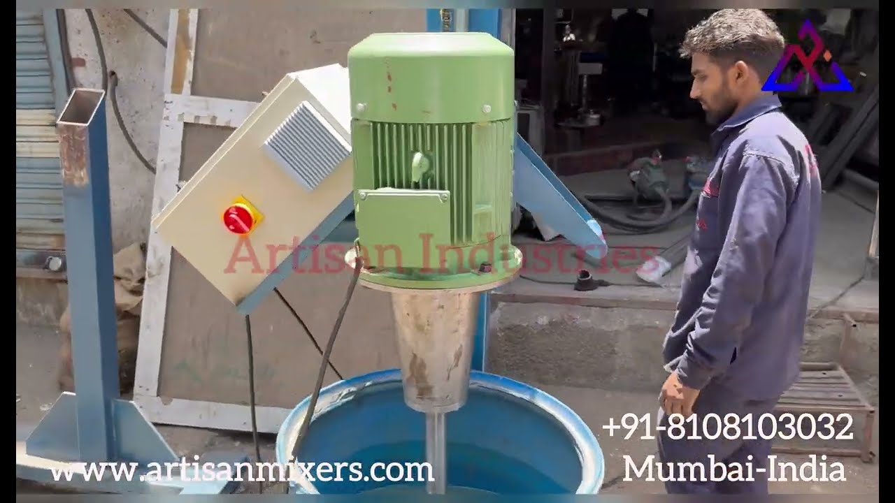 Paint Mixing Machine- Manual Lifting