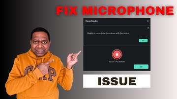 Fixing unable to record audio due to issue with device Filmora/ Any app