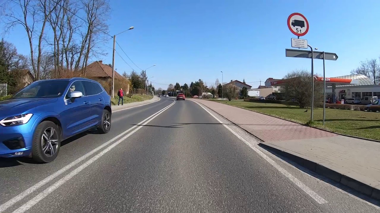 Przejazd ulicami Tarnowa w dniu 25.03.2020 - zvami.tv