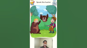 Spook The Hunter | Delete One Part #shorts #puzzle #game