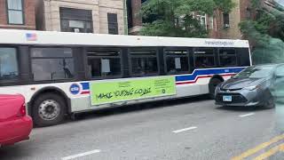 CTA New Flyer D40LF Bus 1451 On Rt 49 Western