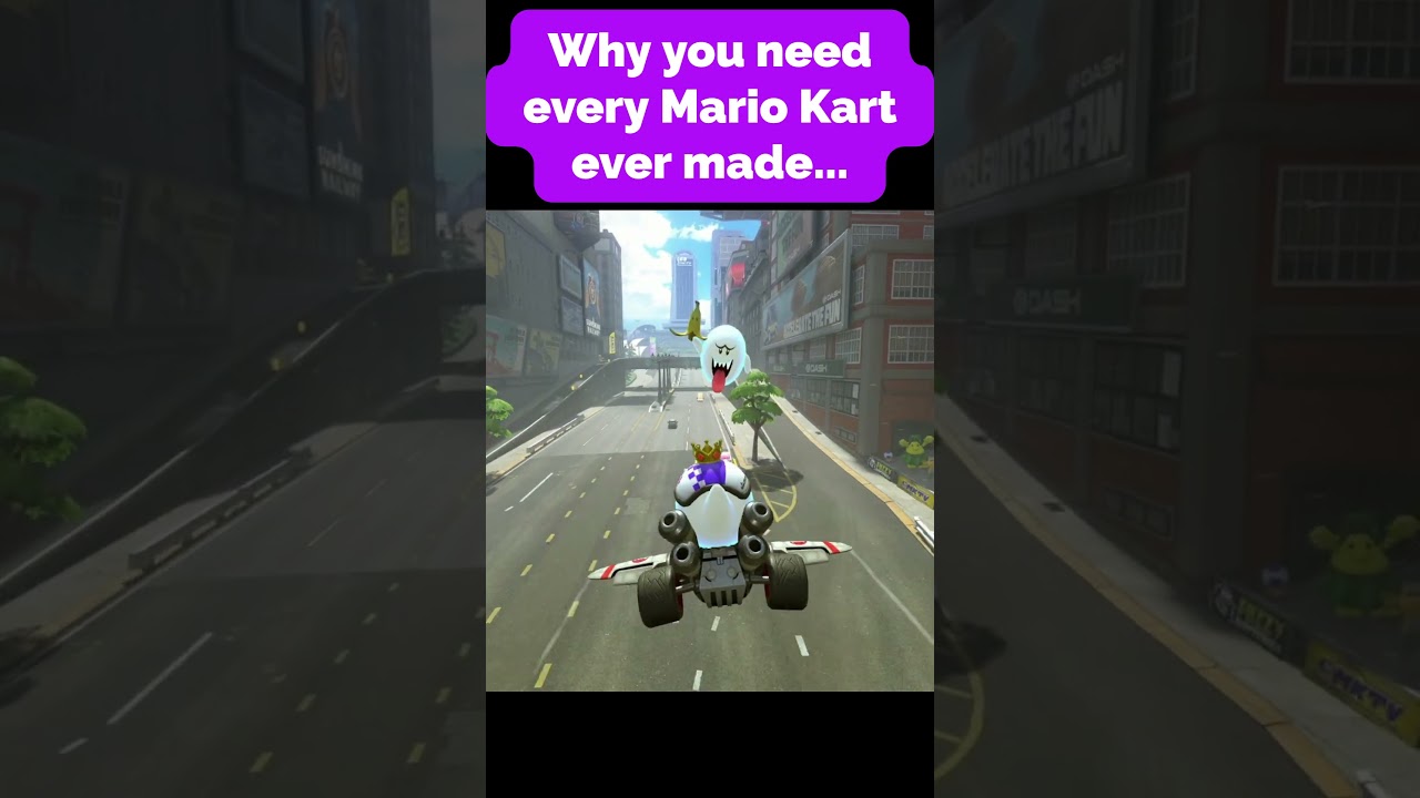 why you need every mariokart ever made 